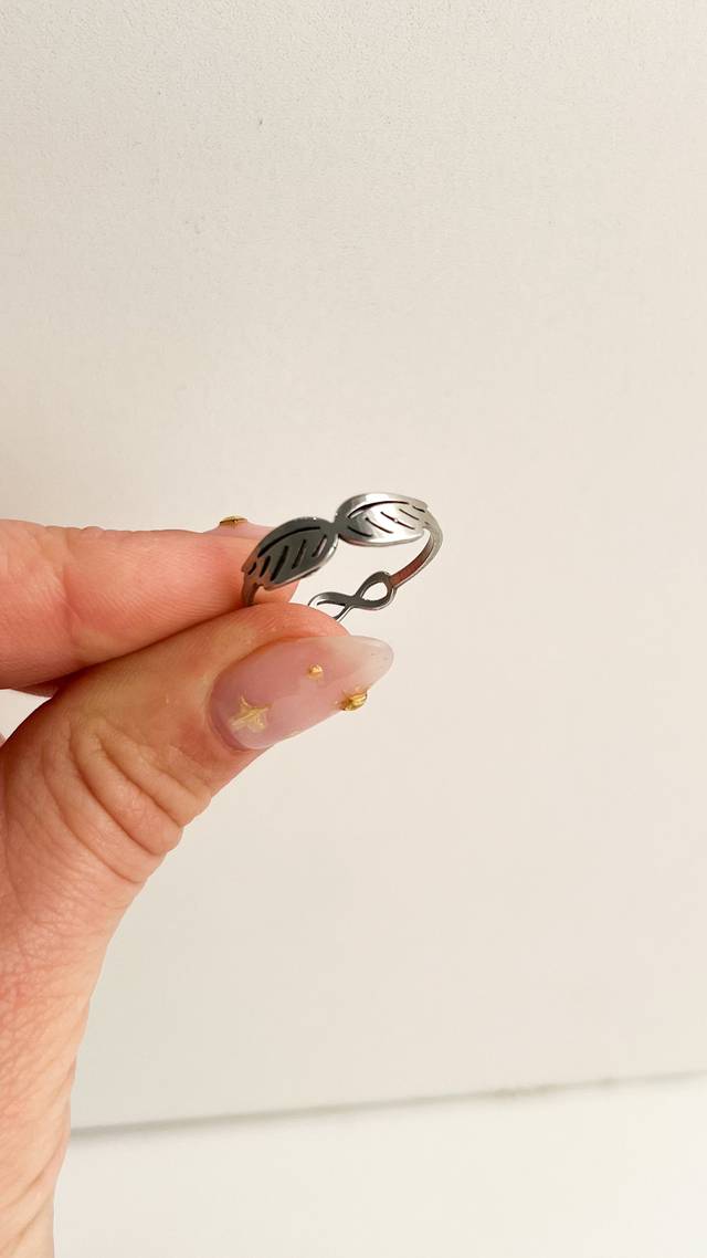 Anillo infinito online acero quirurgico