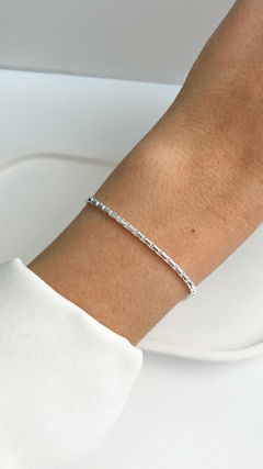 Pulsera Aixa | Acero Blanco - comprar online