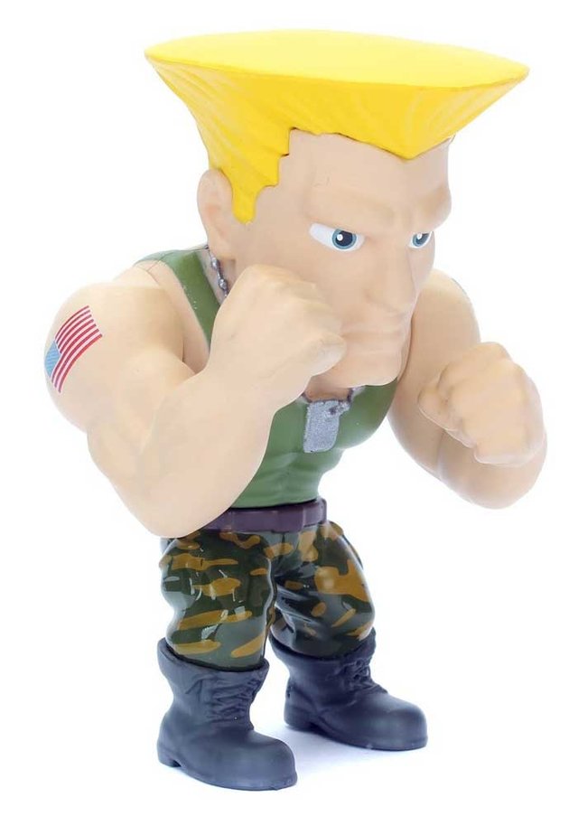 Guile Street Fighter Boneco Colecionável Resina