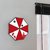 Placa Decorativa Nerd Resident Evil Umbrella Corp 30x30cm - comprar online