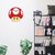 Relógio de Parede Geek Mario Bros Cogumelo Vermelho 30 cm na internet