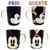 Caneca Mágica Mickey Pattern 300ml - Zona Criativa