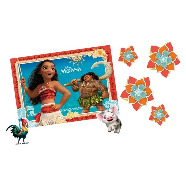 Kit Decoração Festa Infantil Moana