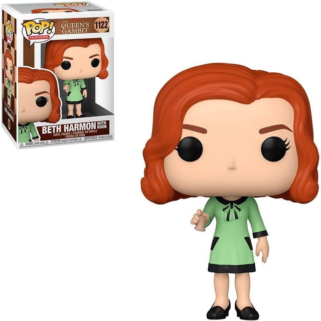 Funko Pop Beth Harmon with Rook 1122 - Gambito da Rainha