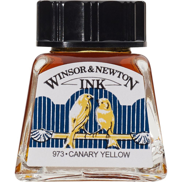 Tinta Desenho Winsor & Newton 14ml Canary Yellow 1005123