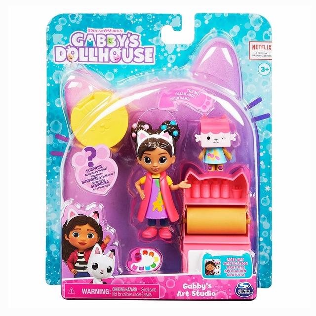 Gabby's Dollhouse Conjunto Gabby's Art Studio 3070 Sunny Spin Master