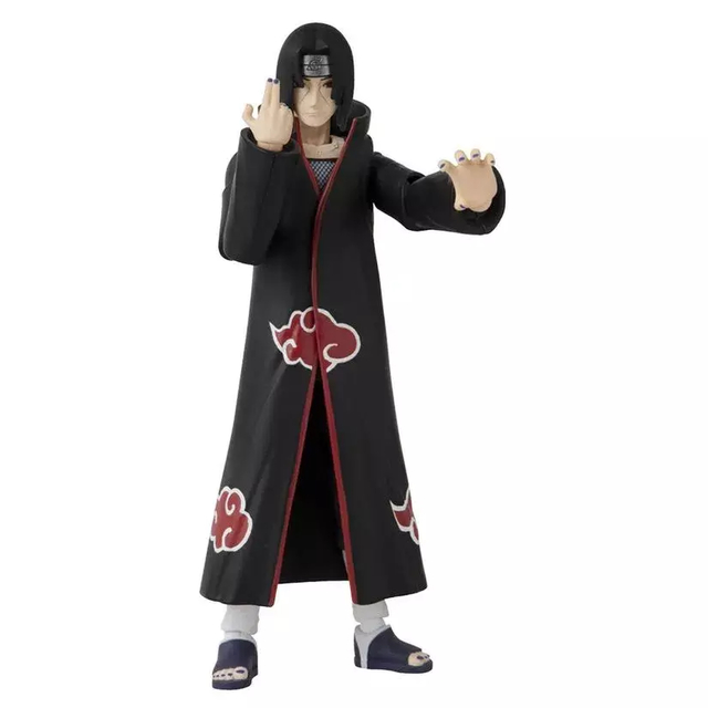 Boneco Naruto Shippuden Anime Heroes Uchiha Itachi Bandai