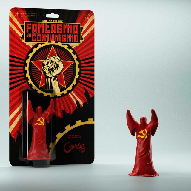 Fantasma do Comunismo Action Figure 10 Cm Corbe Toys