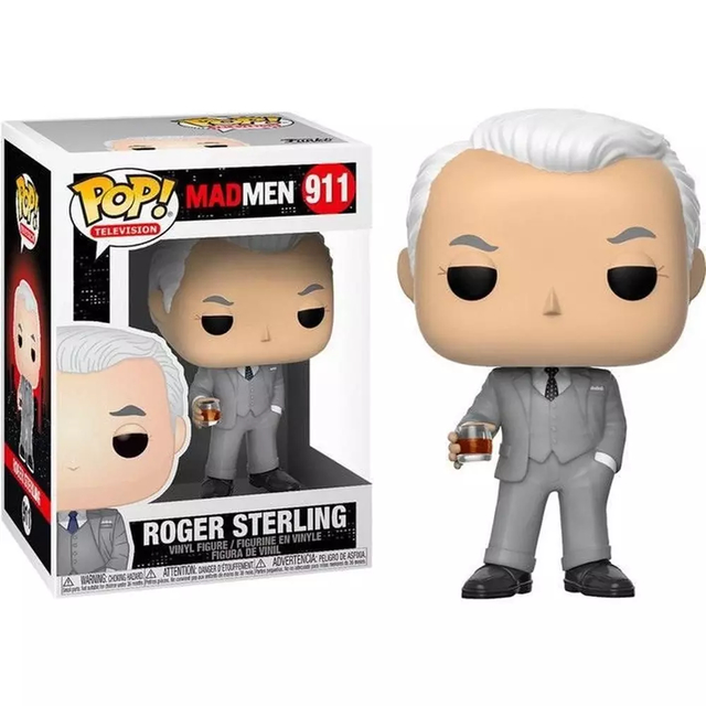 Boneco Funko Pop Mad Men Roger Sterling 911