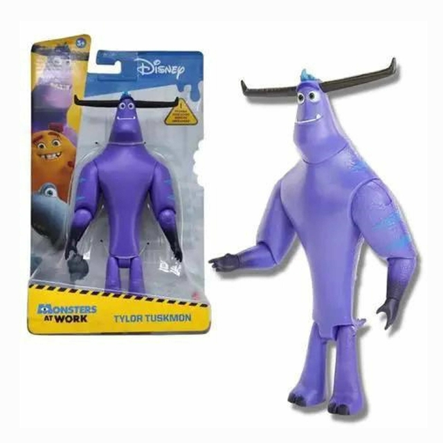 Disney Pixar Monsters At Work Tylor Tuskmon 20 Cm Gxk87 Mattel