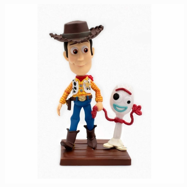 Estátua Woody and Forky - Toy Story - Mini Egg Attack - Beast Kingdom