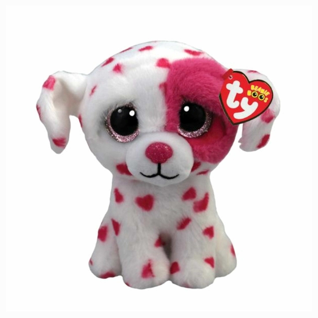 Pelúcia Beanie Boos Ty Cachorro Beau 16 Cm Toyng 44098