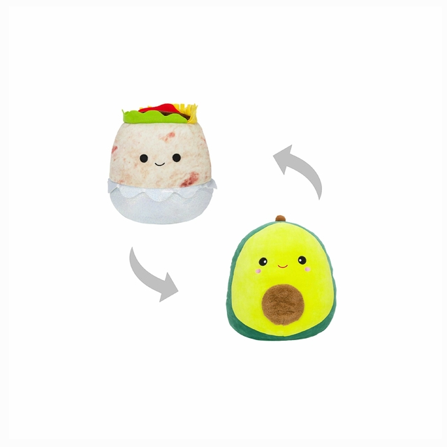 Pelúcia Squishmallows Flip Squad Austin e Bernardo 12 cm Sunny 3198