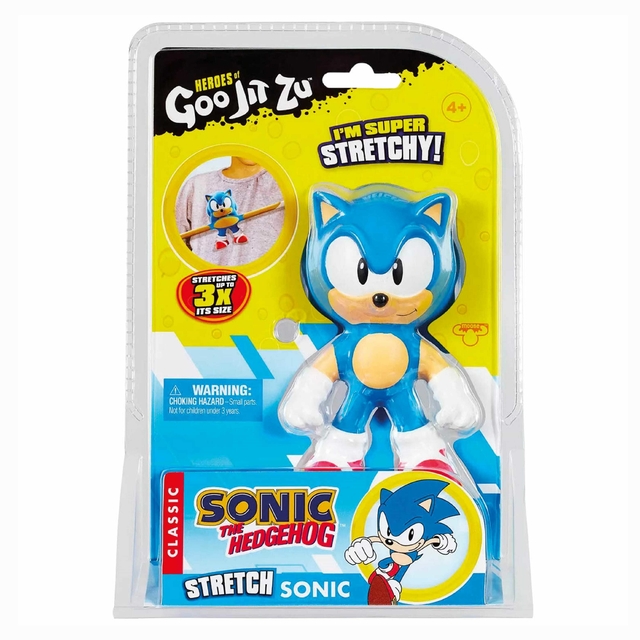 Goo Jit Zu Boneco Elástico Sonic Clássico 2699 Sunny