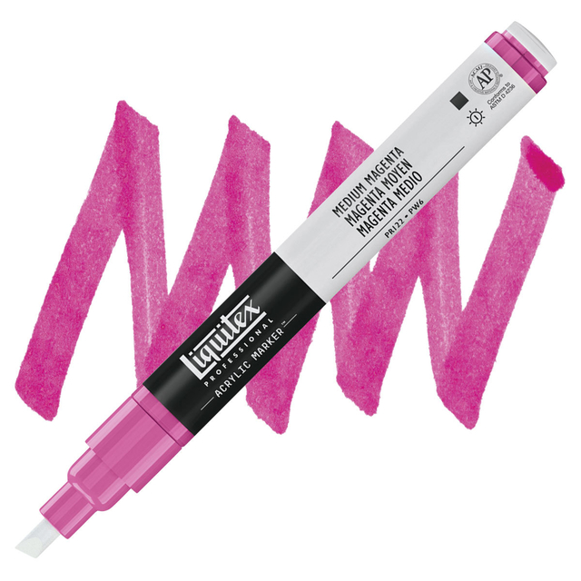 Marcador Liquitex Paint Marker Fine 500 Medium Magenta