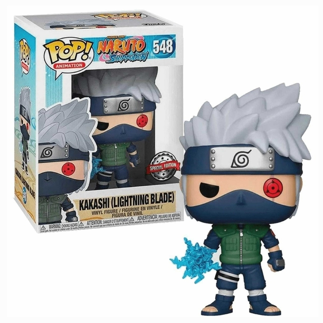 Boneco Funko Pop Naruto Shippuden Kakashi Lightning Blade 548 Special Edition