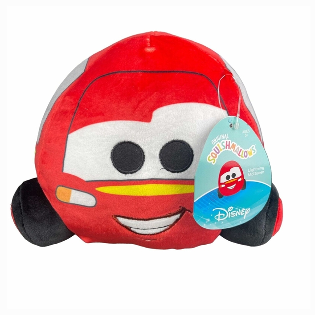 Squishmallows Pelúcia Disney Lightning McQueen 17 Cm 3175 Jazwares Sunny