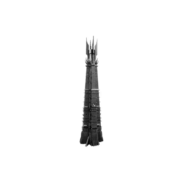 Model Kit Metal Senhor Dos Anéis Orthanc Torre Isengard Saruman Metal Earth Fascinations