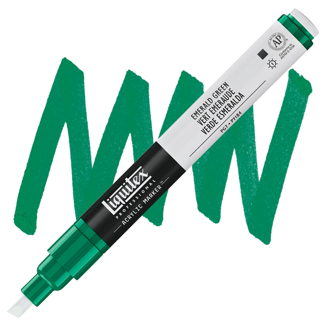 Marcador Liquitex Paint Marker Fine 450 Emerald Green