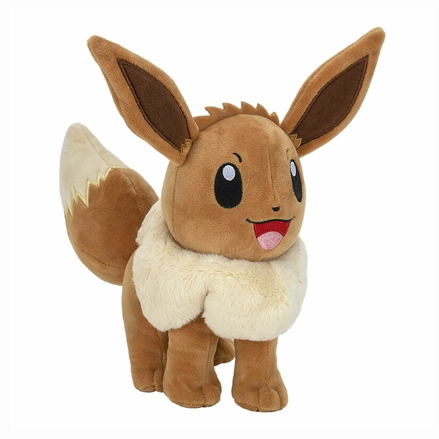 Pelúcia Pokémon Figura Eevee 17 cm - Wct Sunny Licenciada - JP Toys -  Brinquedos e Actions Figures para todas as idades