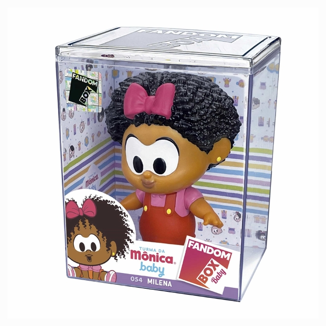 Fandom Box Turma da Mônica Baby Milena 054 - 10 Cm - Líder Brinquedos