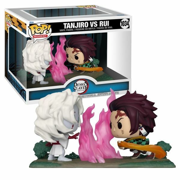 Boneco Funko Pop Demon Slayer Tanjiro Vs Rui 1034