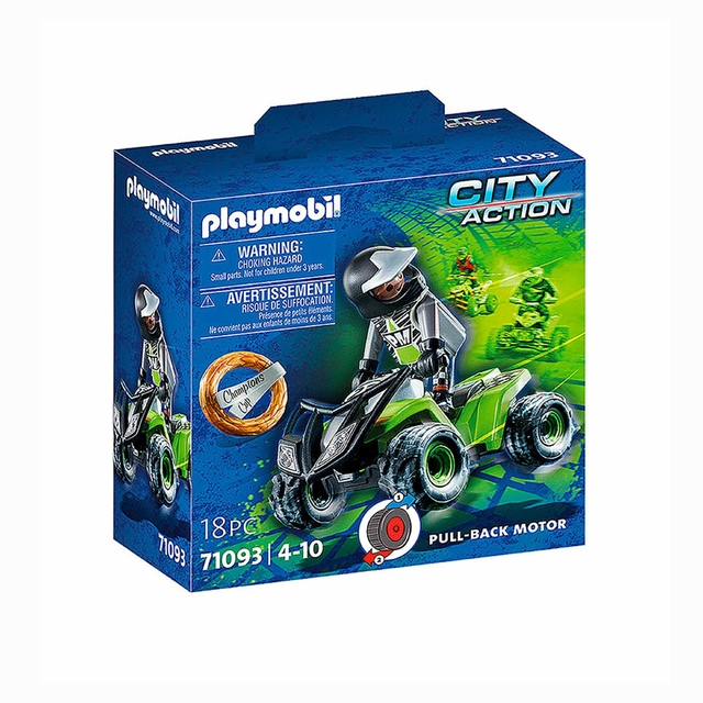 Playmobil - Corrida de Quadriciclo - City Action - 71093 Sunny