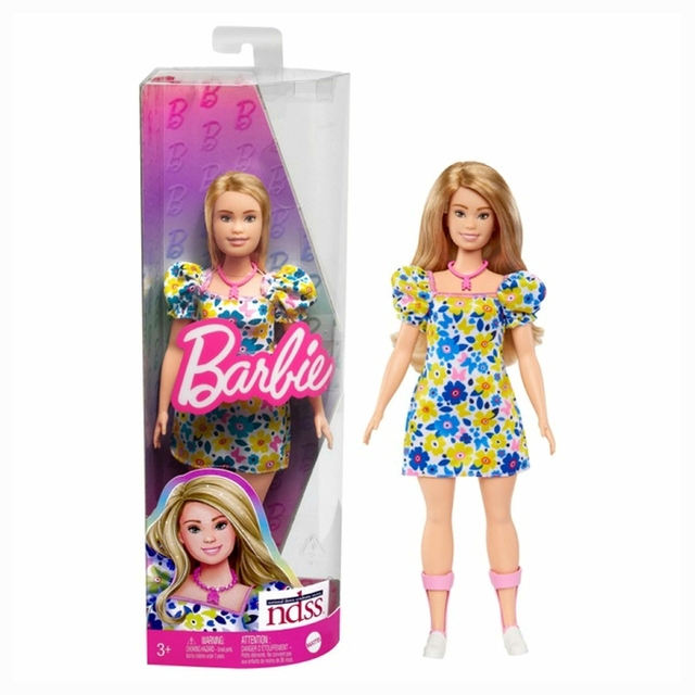 Boneca Barbie Fashionista Loira 169 Mattel FBR37 - Star Brink