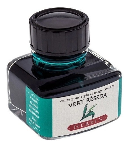 Tinta Para Caneta Tinteiro Vert Réséda Herbin 30ml