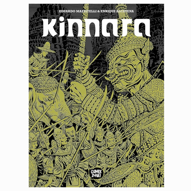 Kinnara Graphic Novel Volume Único Capa Dura Comix Zone por Enrique Alcatena e Eduardo Mazzitelli
