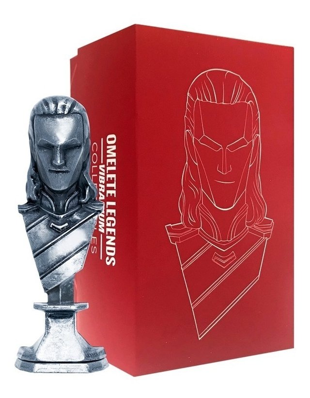 Loki Mini Busto Metal Vibranium Collection Omelete