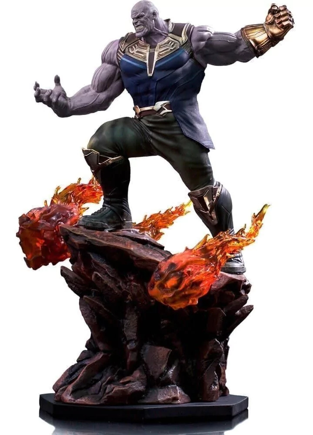 Thanos 1/10 Avengers Infinity War Iron Studios Ja Exposto