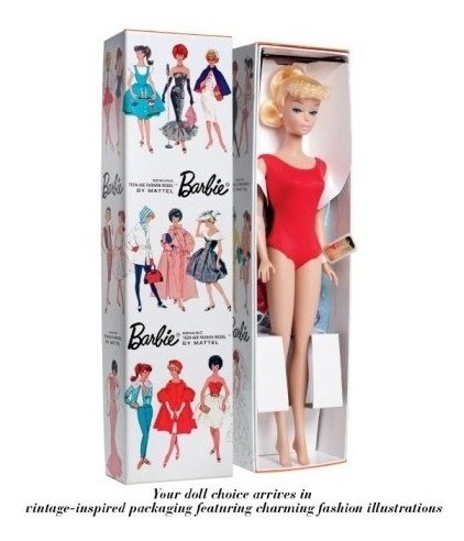 Barbie Lets Play Loira Vintage Reproduction 2012