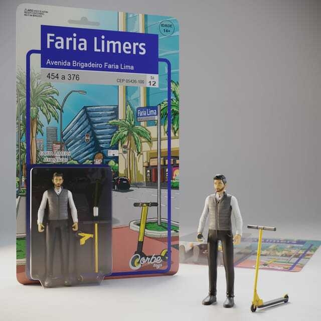 Boneco Faria Limers Action Figure 10 Cm Corbe Toys