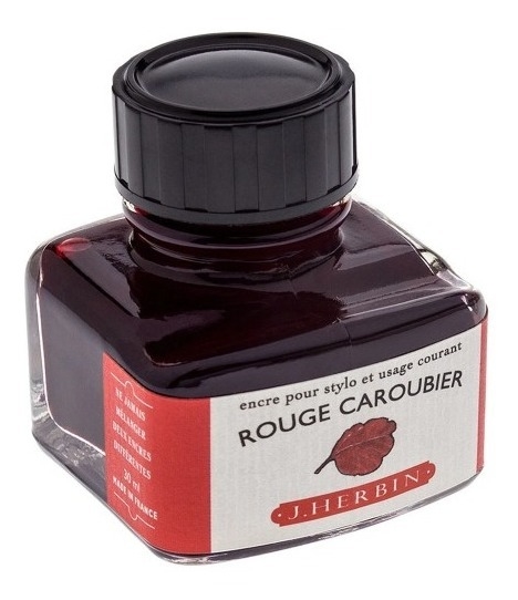 Tinta Para Caneta Tinteiro Rouge Caroubier Herbin 30ml