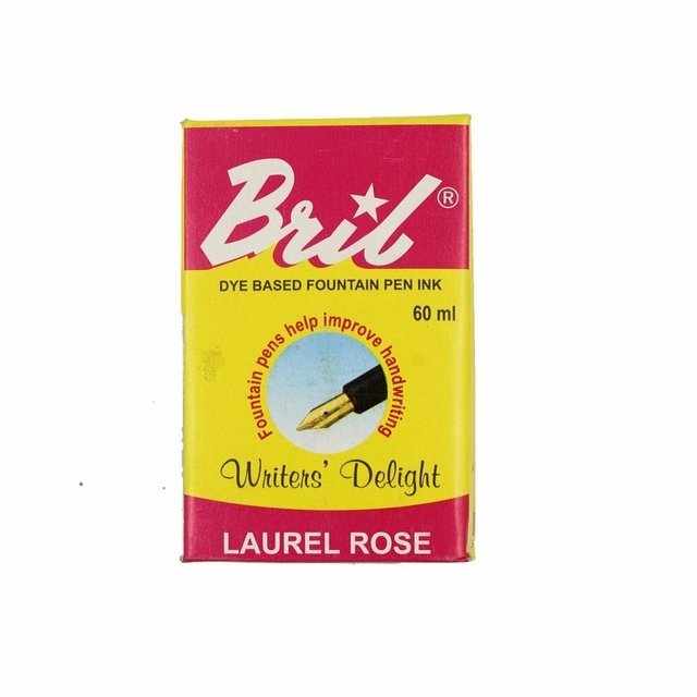 Frasco De Tinta Bril - Laurel Rose - Rosa 60 ml