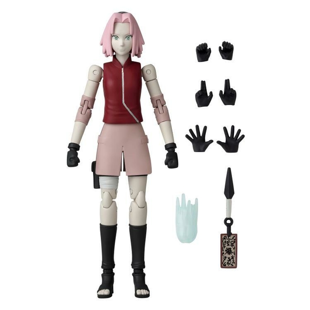 Boneco Naruto Shippuden Anime Heroes Haruno Sakura Bandai F00736