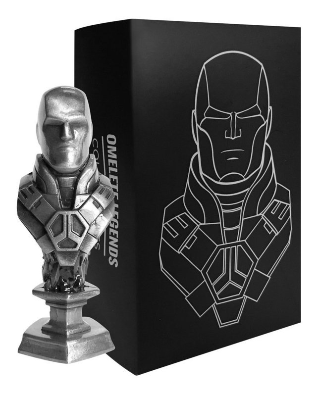 Lex Luthor Mini Busto De Metal Steel Legends Omelete Box