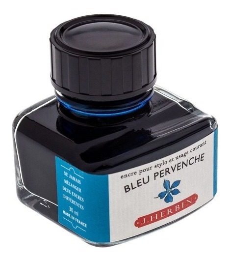 Tinta Para Caneta Tinteiro Bleu Pervenche Herbin 30ml
