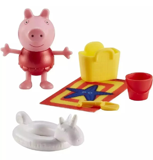 Peppa Pig Acessórios Praia Peppa Roupa Vermelha 2317 Sunny