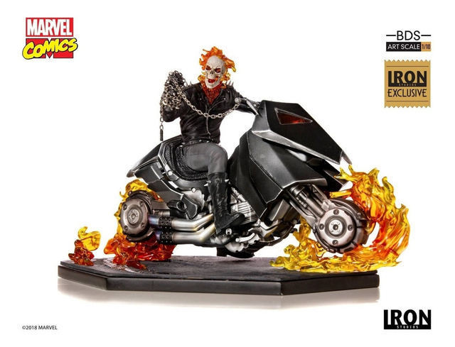 Ghost Rider 1/10 Marvel Comics Iron Studios Ccxp