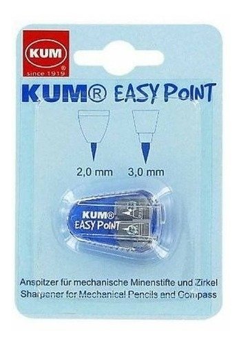 Apontador Afia Minas Kum Easy Point 2mm E 3mm 1057112