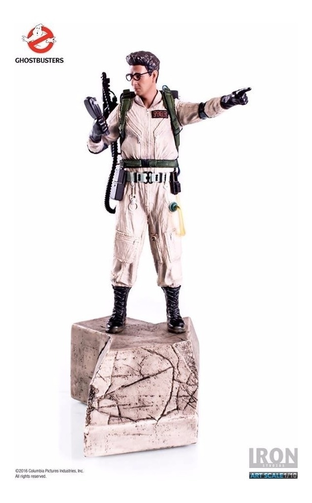 Ghostbusters Egon Spengler 1/10 Iron Studios Ja Exposto