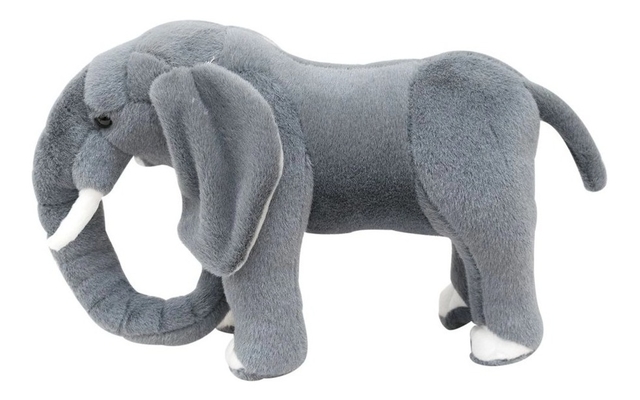 Pelúcia Elefante Cinza 36 Cm El35 Fofy Toys
