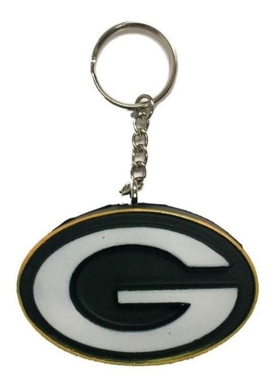 Nfl Chaveiro Green Bay Packers Foam Head