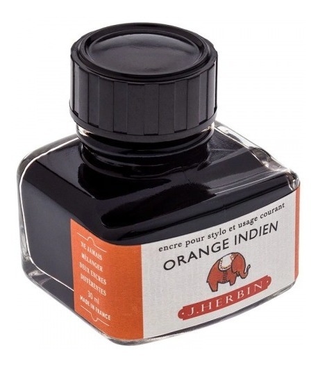 Tinta Para Caneta Tinteiro Orange Indien Herbin 30ml