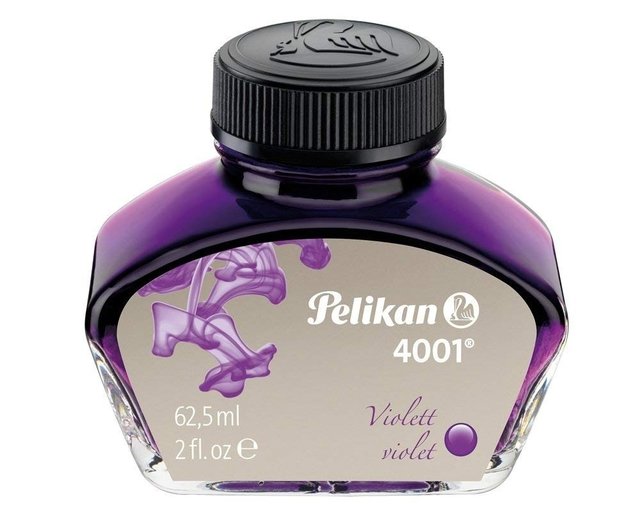 Tinta Pelikan 4001 Engarrafada Violeta 62,5 Ml - 329193