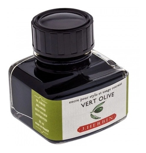 Tinta Para Caneta Tinteiro Vert Olive Herbin 30ml