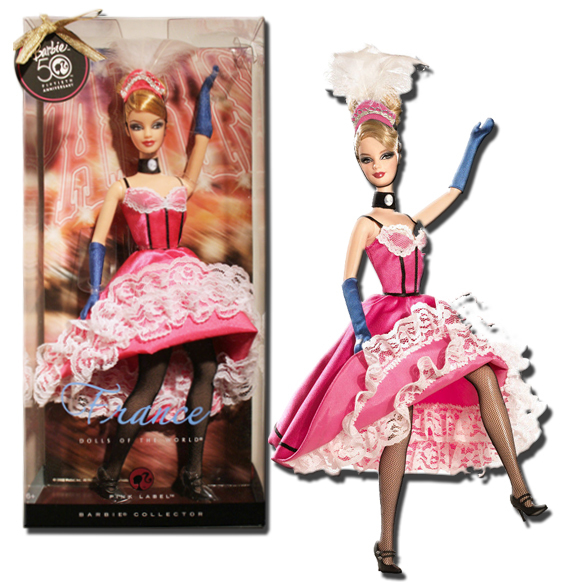 Boneca Barbie Collector France 2009 Dolls Of The World NFRB