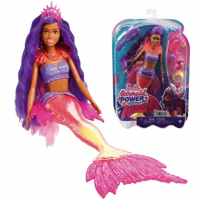 Comprar Boneca Barbie Sereia Power (Malibú ou Brooklyn) de Mattel